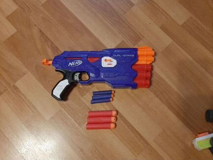 Nerf stryfe, oual-strike, набор аксессуаров к ним