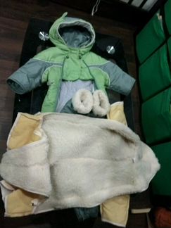 Детский конверт-комбинезон 0-2лет