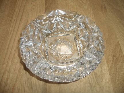Хрустальная пепельница СССР