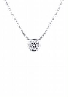 Подвеска с бриллиантом 1,01 ct G/SI1 HRD Antwerp