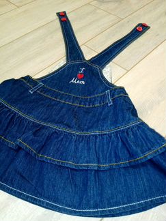 Сарафан джинсовый Sela, р.86-92