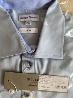 Новая Рубашка Silver Spoon, рост 146