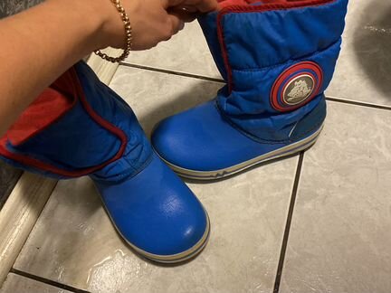 Crocs сапожки дутики