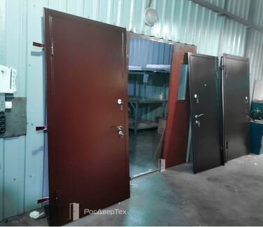 Дверь входная металлическая антивандальная. Завод