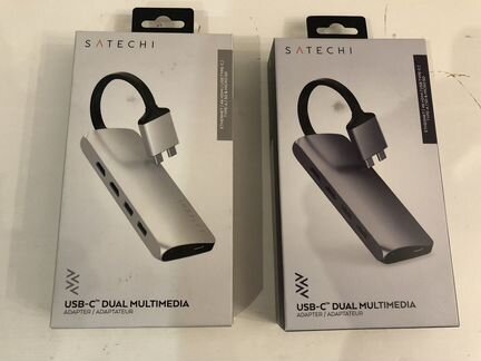 Satechi Хаб USB Satechi Type-C Dual Multimedia Ada