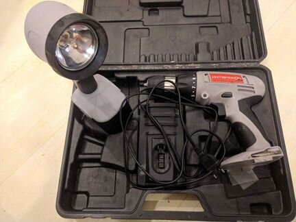 Шуруповёрт с фонарем