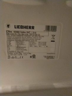 Холодильник liebherr CBes 40560