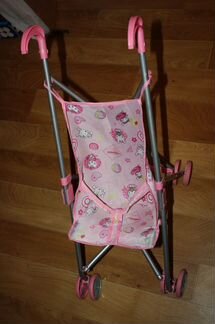 Заводная собака Tiny love, кукольная коляска