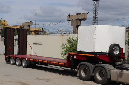 Низкорамный трал Bitter 40т, Гидротрапы