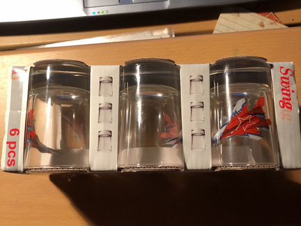 Комплект стопок 6 шт, 50 ml