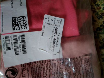 5 боди h&m новые 56
