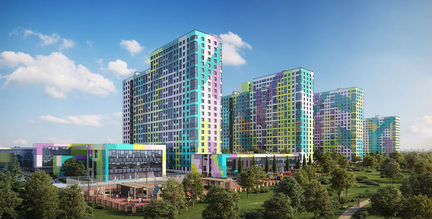 3-к квартира, 69.8 м², 8/25 эт.