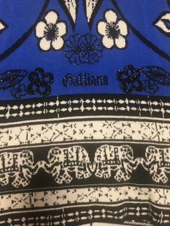 Платье Galliano