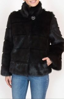 Шуба новая, 50-52, экомех