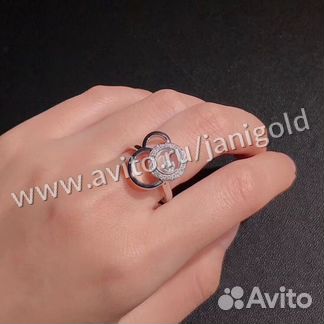 Женское золотое кольцо с бриллиантом