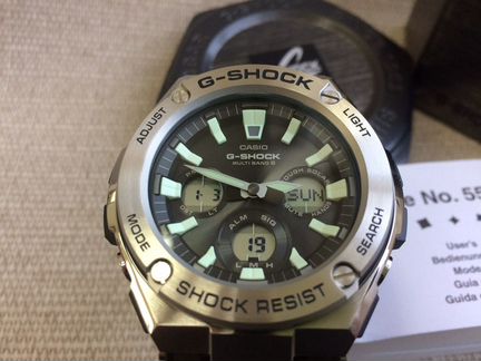 Casio GST-W130L-1A новые оригинал полный комплект