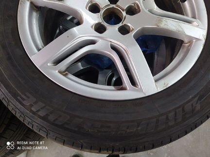 Колеса Audi Q5 bridgestone dueler 235/60R18