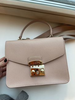 Сумка furla розовая оригинал