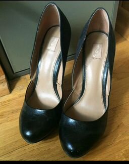 Кожаные туфли Stradivarius