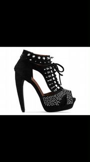 Чёрные Босоножки Jeffrey Campbell