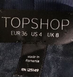 Блузка с бантом Topshop