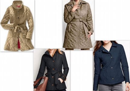 Стеганые куртки-пальто из Америки от Lands