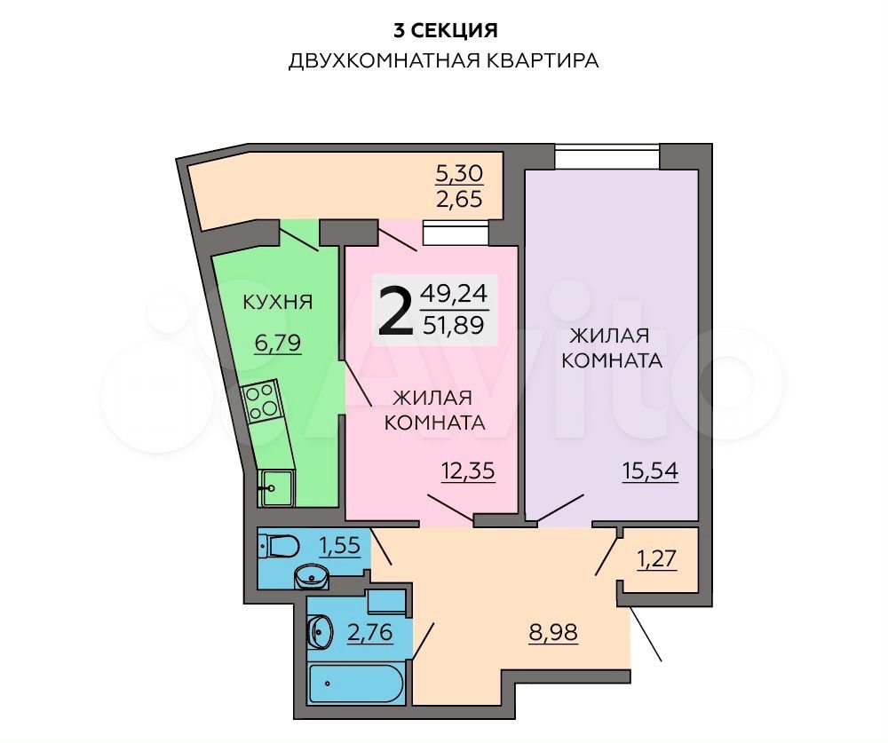 Авито квартиры в левобережном районе