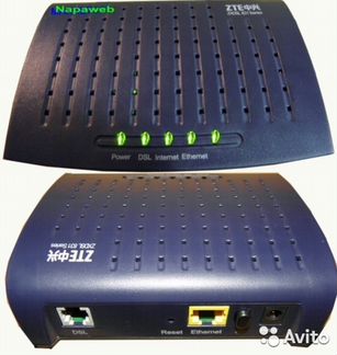 Модем zxdsl 831