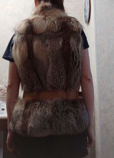 Безрукавка из лисы