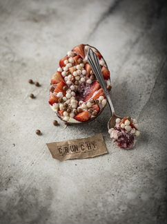 Десерт, половинки шоколадных яиц