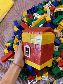 Конструктор для малышей огромный мешок