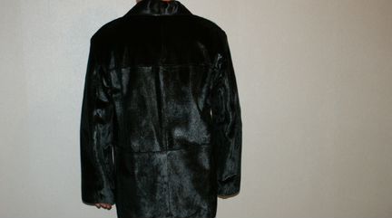 Меховая куртка-пальто