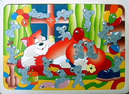 Магнитная мозайка пазл, Крона(производство Владими