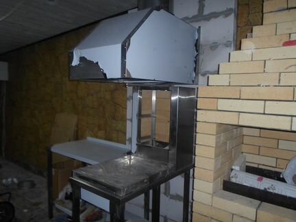 Аппарат для шаурмы на углях