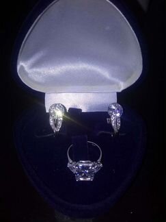 Серебряные серьги