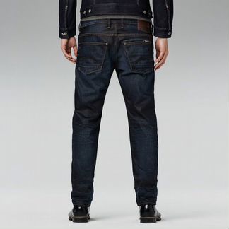 Джинсы G Star raw attacc low straight indigo