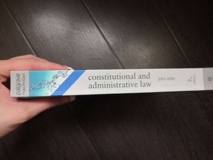 Constitutional and Administrative Law (Palgrave)