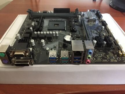 Материнская плата asus Prime b450m-k