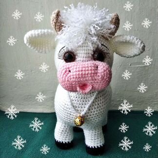 Игрушка амигуруми Бычок