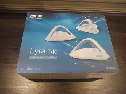 Комплект роутеров Asus Lyra Trio AiMesh MAP-AC1750