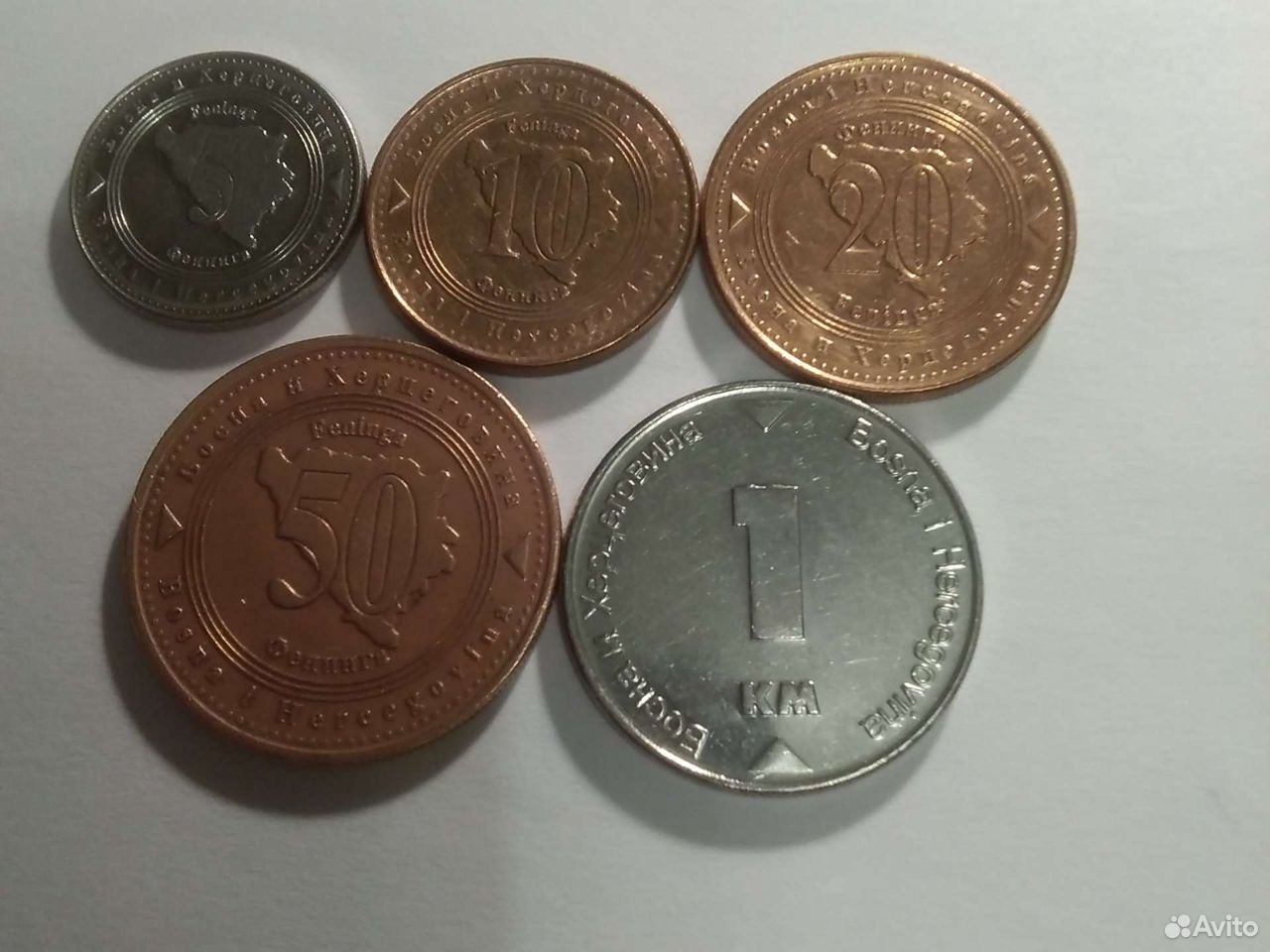 Босния и Герцеговина - набор 5 монет