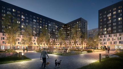 1-к квартира, 41.9 м², 7/22 эт.