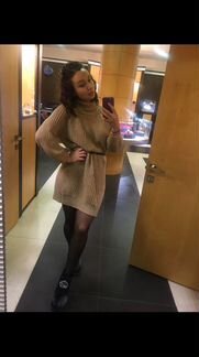 Теплое платье 44-46