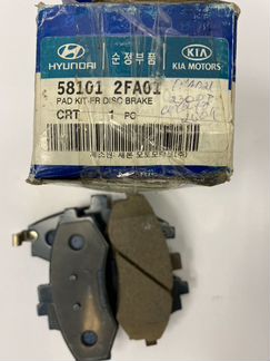 Колодки тормозные передние Cerato elantra matrix