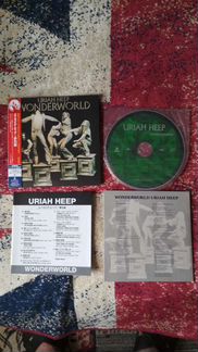 Uriah heep, Wonderworld ' 1974 cd japan