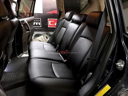 Сидения чёрная кожа Toyota Land Cruiser Prado 150