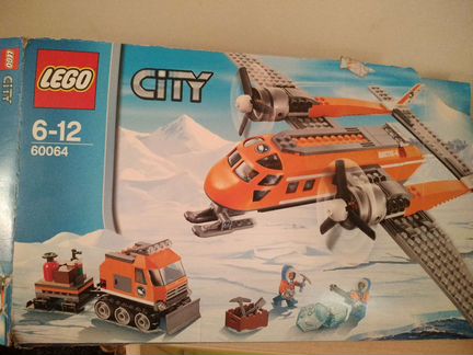 Lego 60064 Арктический транспортный самолет