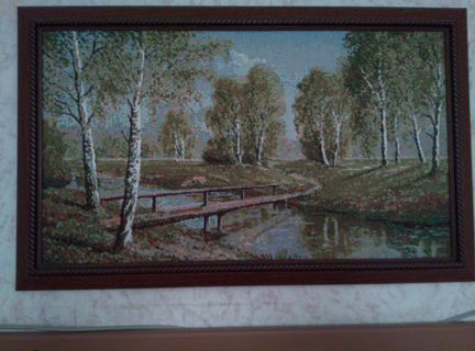 Гобеленовая Картина-Русские Березы